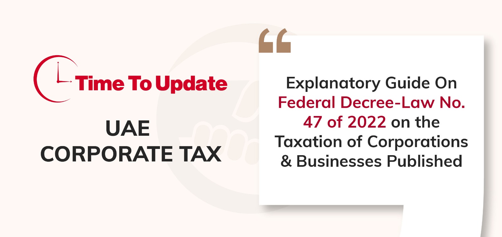 Explanatory Guide On Corporate Tax Published
